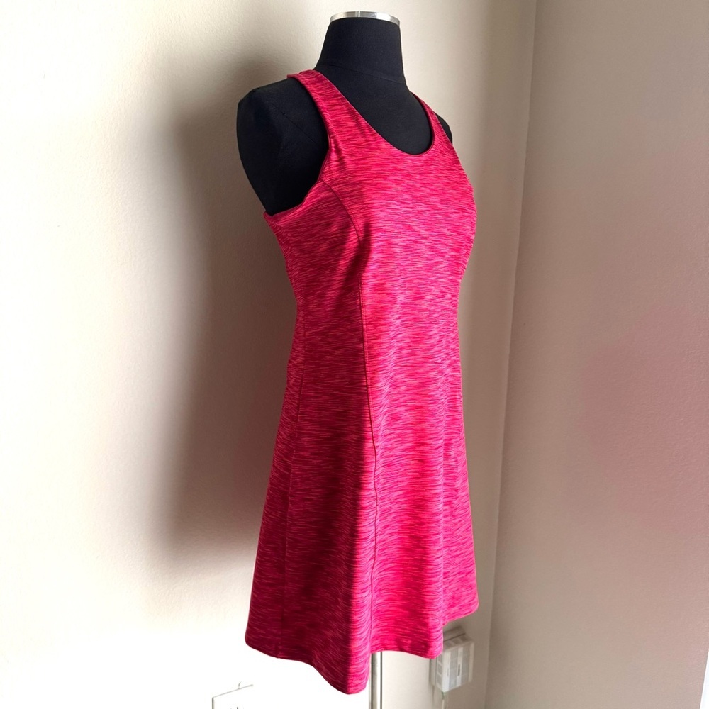 Outdoor Voices Flow Circle Back Dress In Rose Garden Size Medium - Picture 4 of 8